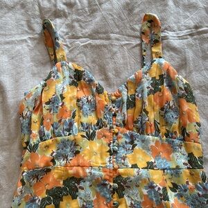 A&F Floral Midi Dress